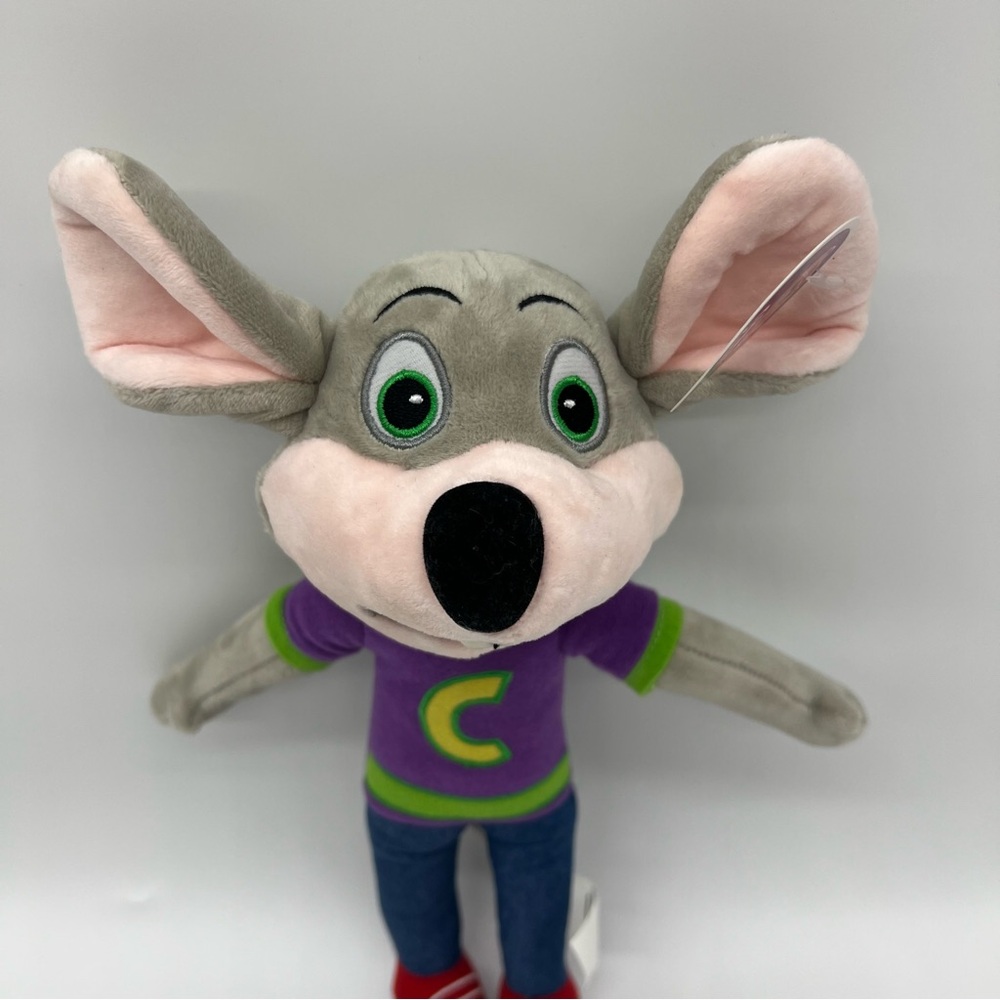 Official Chuck E Cheese Mouse Collectors Soft Plush Toy NWT (READ) - Picture 2 of 10